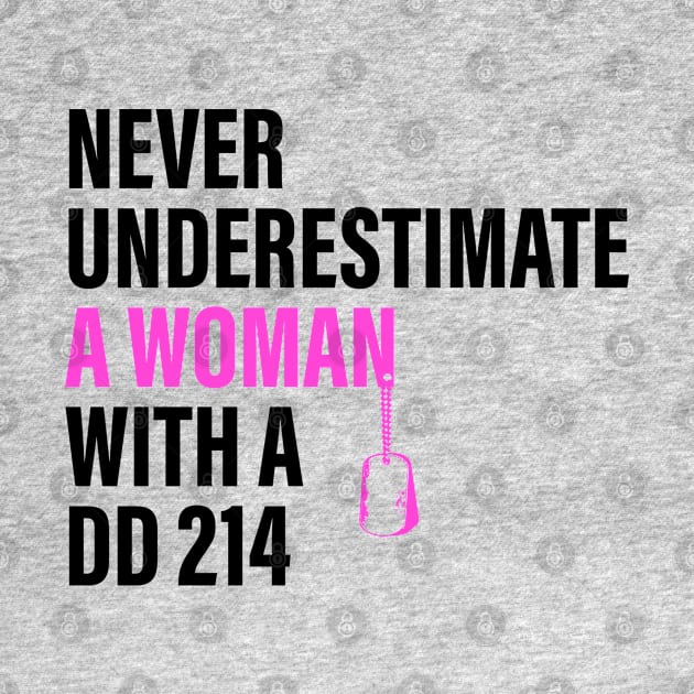 Never underestimate a woman with a DD 215 by Attia17